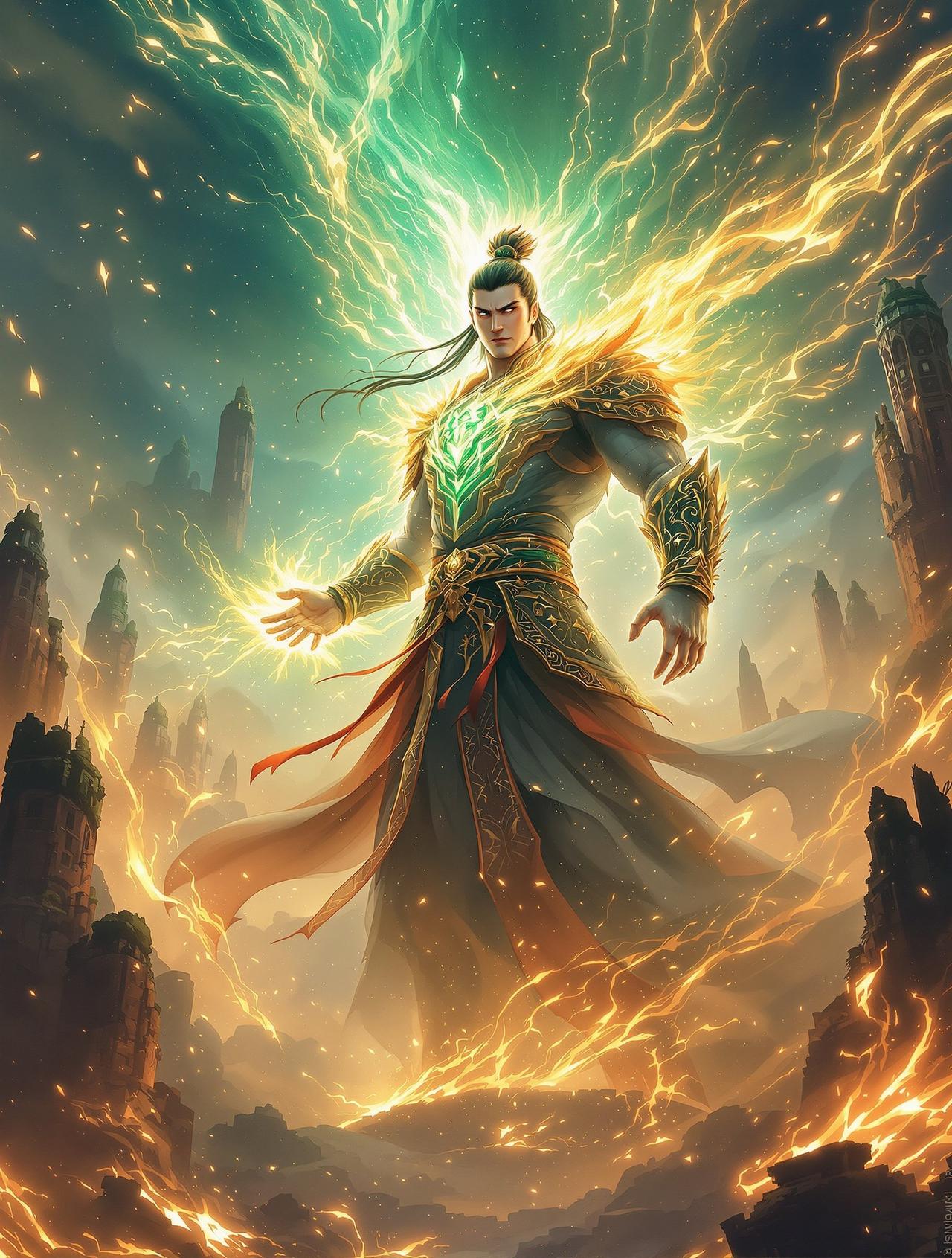 绝世武神 - 韩国动漫玄幻武侠番剧封面